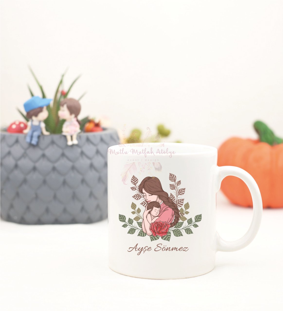 Kişiye Özel Anneler Günü Kupa Bardak