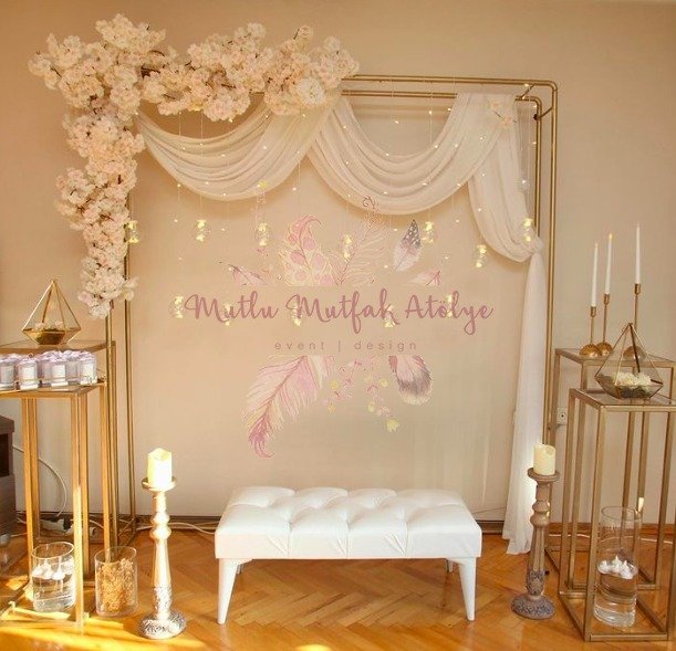 Bahar Dalı Gold Set