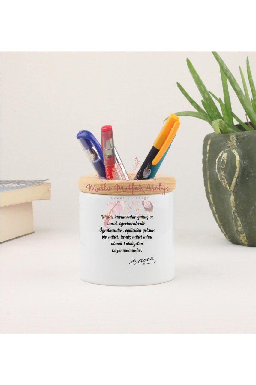 Öğretmenler Günü Hediyesi Atatürk  Kalemlik