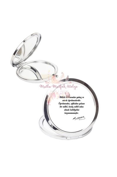 Öğretmenler Günü Hediyesi Atatürk  Cep Aynası