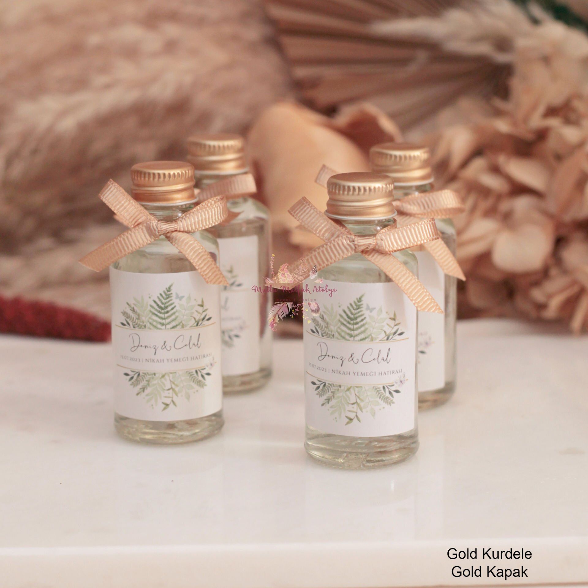 Kurdele Süslemeli Hediyelik Eyüp Sabri Tuncer Kolonya