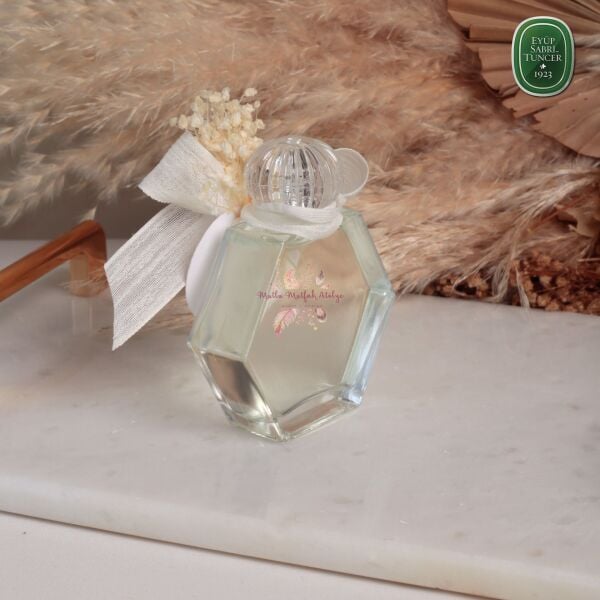 Altıgen Cam Şişe Hediyelik Eyüp Sabri Tuncer Kolonya