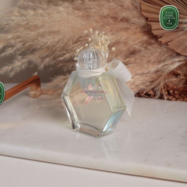 Altıgen Cam Şişe Hediyelik Eyüp Sabri Tuncer Kolonya
