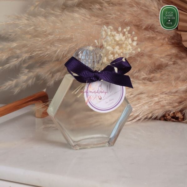 Altıgen Cam Şişe Hediyelik Eyüp Sabri Tuncer Kolonya