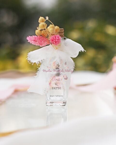 Çiçek Süslemeli Limon Kolonyası 30ml