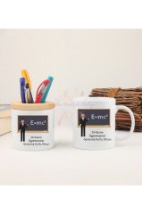 Öğretmenler Günü Hediyesi Erkek Öğretmen Kalemlik ve Kupa Bardak