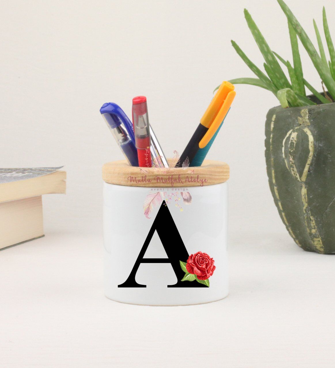 Hediyelik Kalemlik A Harfi