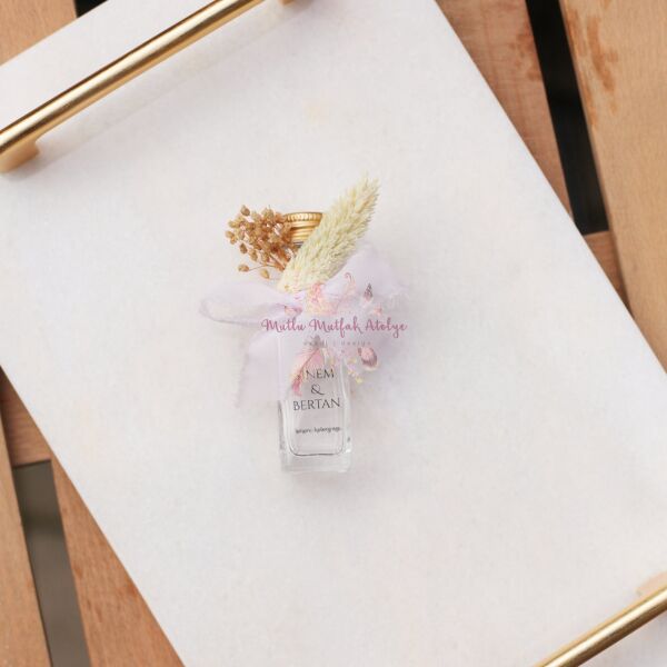 Çiçek Süslemeli Limon Kolonyası 30ml