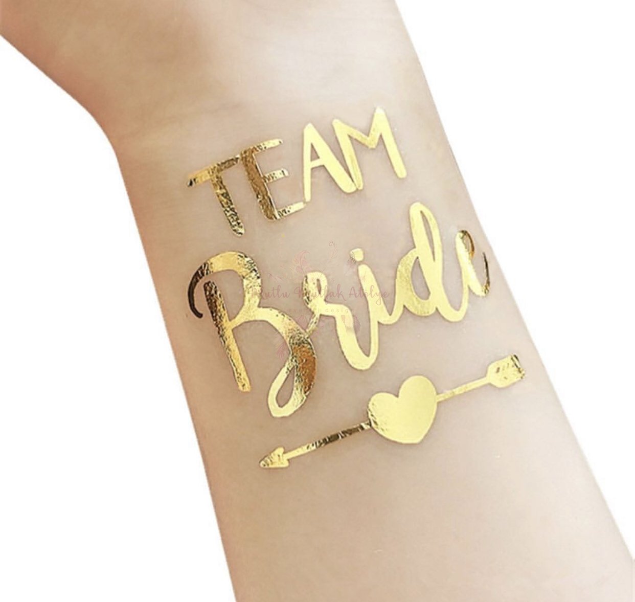 Bride To Be Geçici Dövme Gold 10'lu