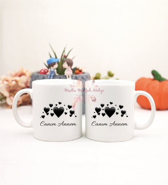 Anneler Günü Canım Annem İkili Kupa Bardak