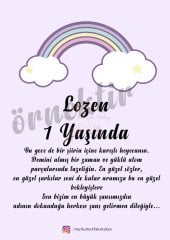 Hediyelik Gökkuşağı Konseptli Şans Bilekliği
