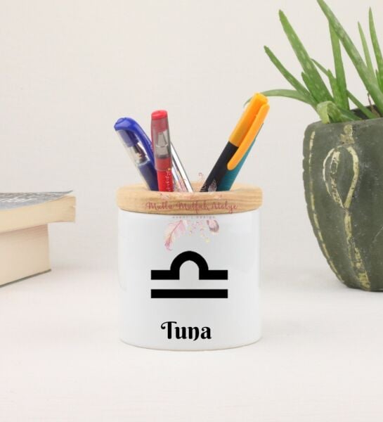 Kişiye Özel Kalemlik Terazi Burcu