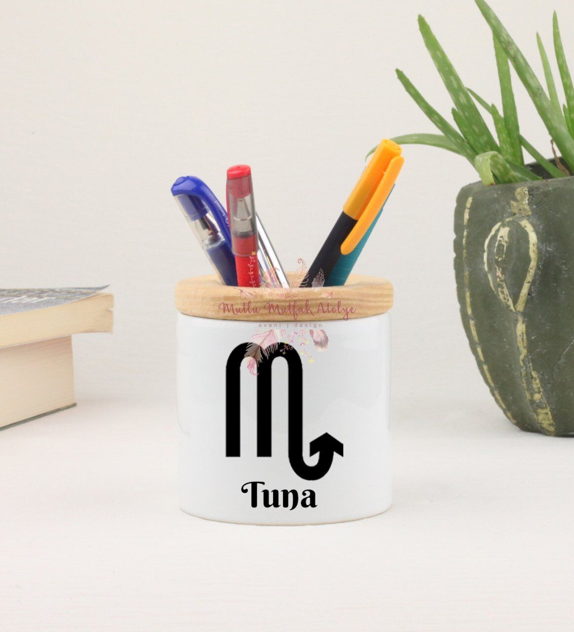 Kişiye Özel Kalemlik Akrep Burcu