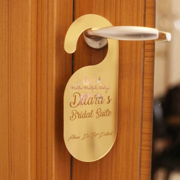 Bride Groom Kapı Askılığı Rahatsız Etmeyiniz