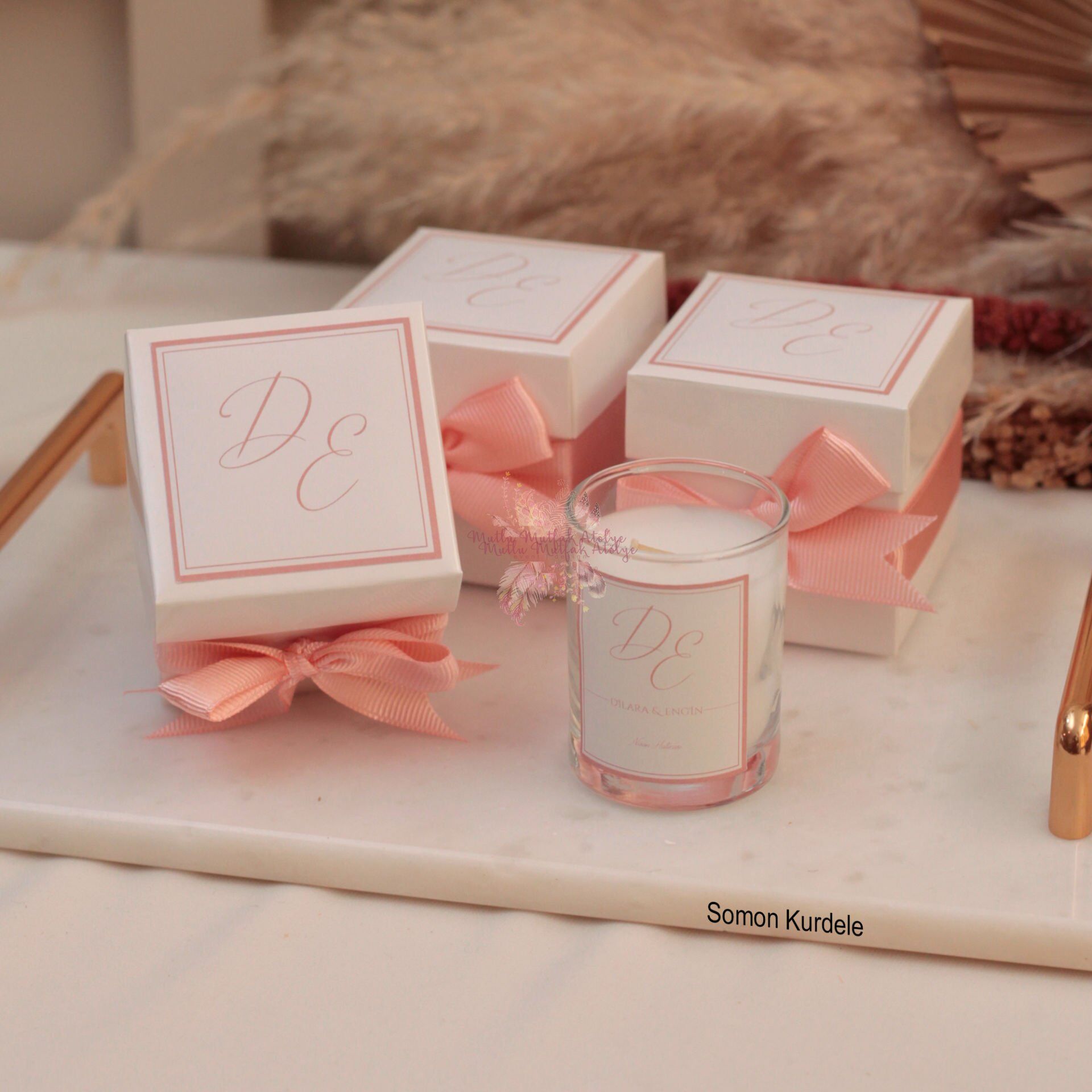 Hediyelik Kokulu Kutulu Mum