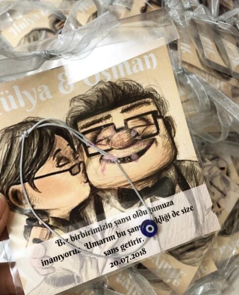 Hediyelik Şans Bilekliği Çift