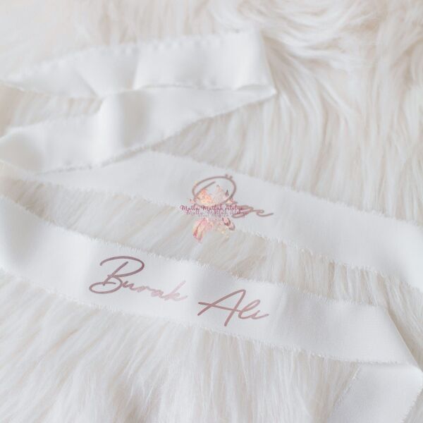 İsimli İpek Söz Kurdelesi