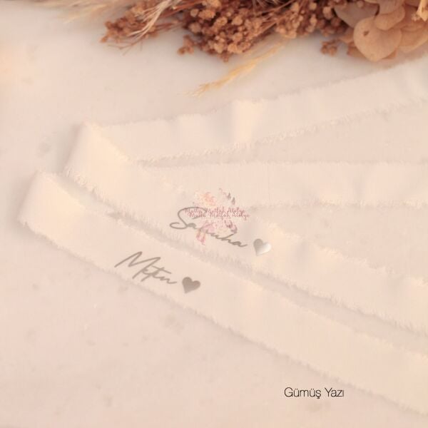 İsimli İpek Söz Kurdelesi