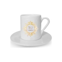 Kişiye Özel Türk Kahvesi Fincanı İsimli Damat Kahvesi