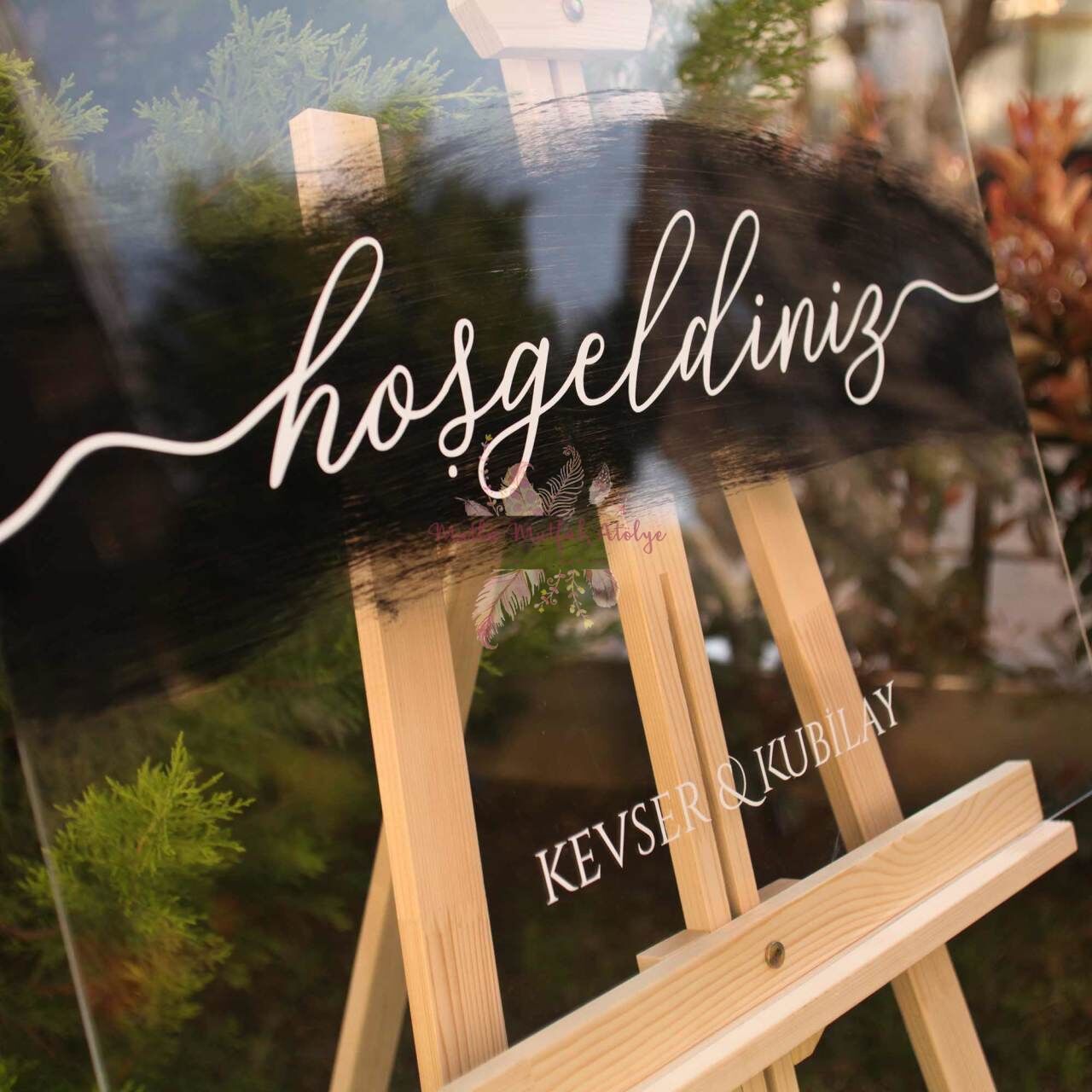 Şeffaf Karşılama Panosu