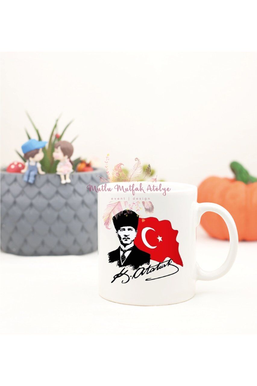 Öğretmenler Günü Hediyesi Atatürk  Kupa Bardak