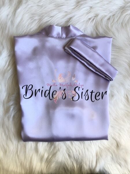 Lila Gelin Nedime Sabahlığı