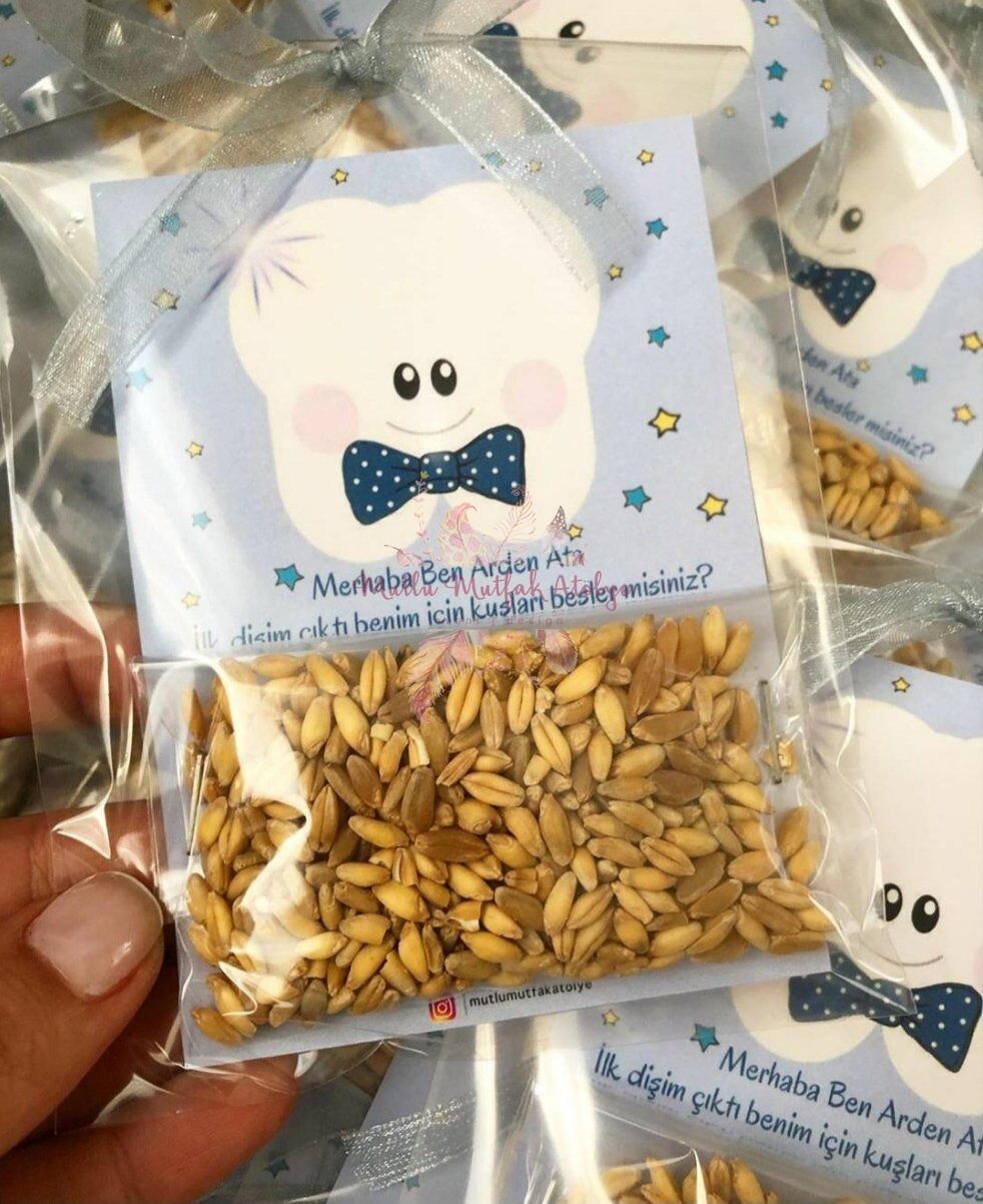 Erkek Bebek Kuş Yemi Hediyelik