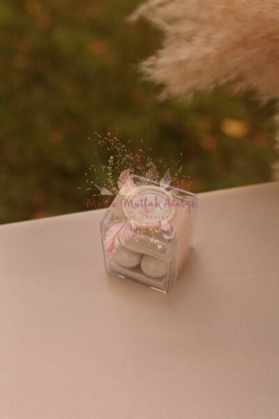 Hediyelik Mühürlü Mika Kutu Draje