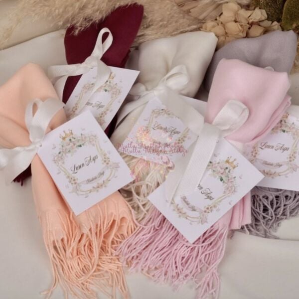 Hediyelik Kişiye Özel Şal