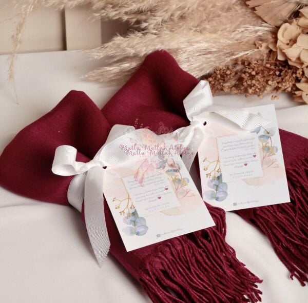 Hediyelik Kişiye Özel Şal