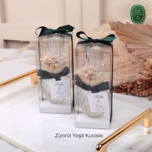 Kutulu Cam Şişe Hediyelik Eyüp Sabri Tuncer Kolonya