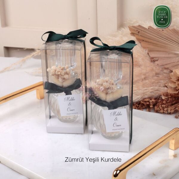 Kutulu Cam Şişe Hediyelik Eyüp Sabri Tuncer Kolonya