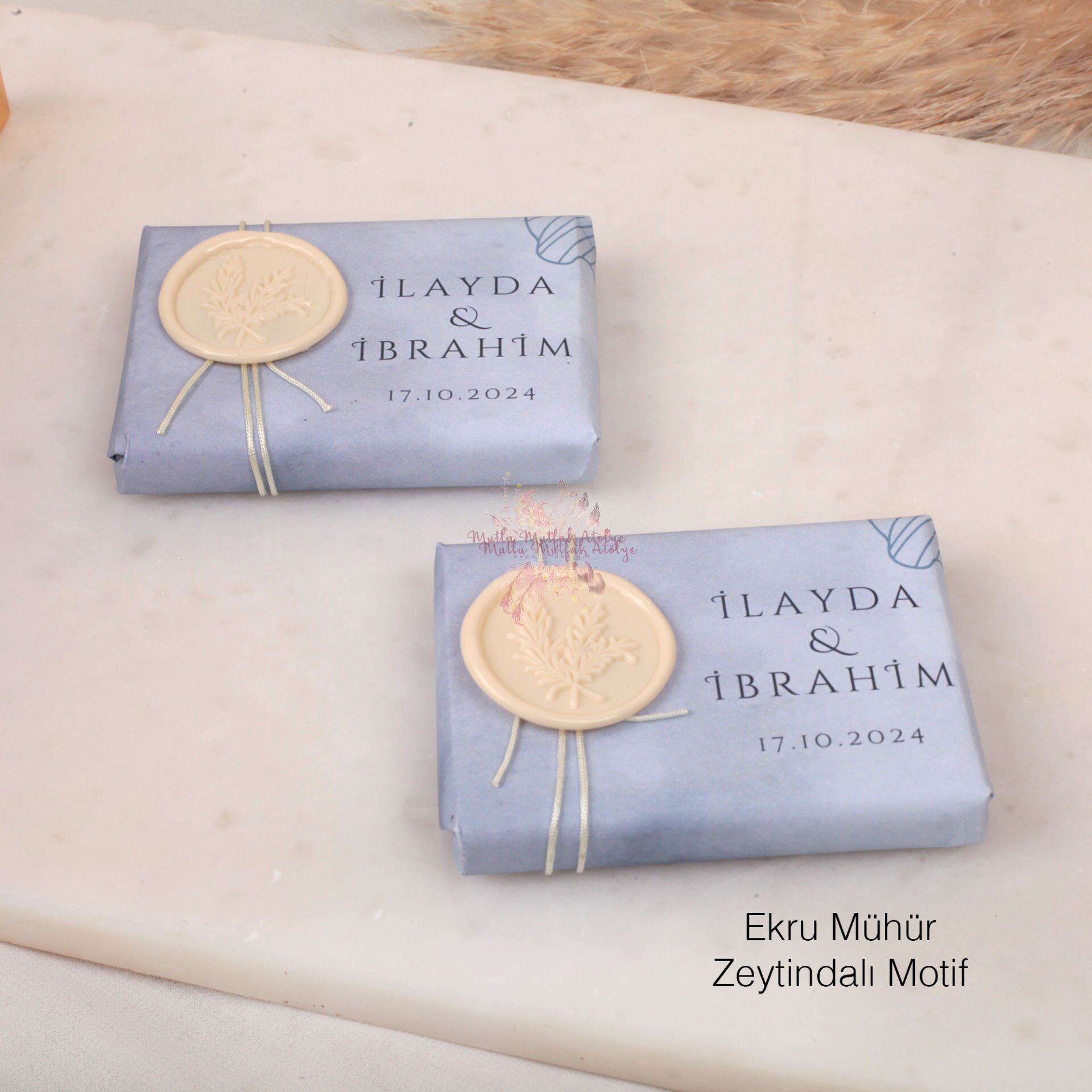 Lavanta Kokulu Mühürlü Hediyelik Sabun