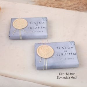 Lavanta Kokulu Mühürlü Hediyelik Sabun