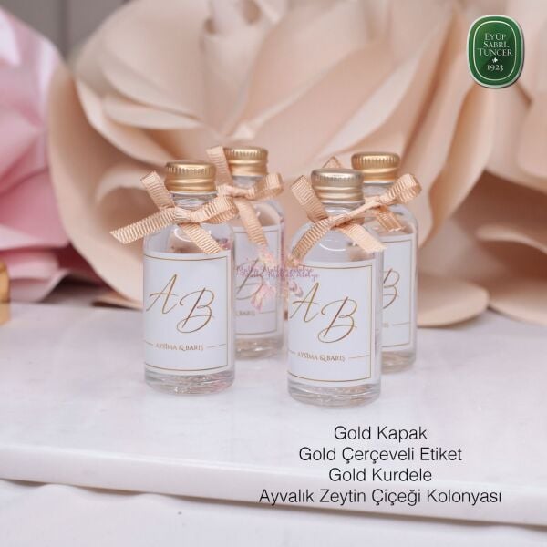 Kurdele Süslemeli Hediyelik Eyüp Sabri Tuncer Kolonya