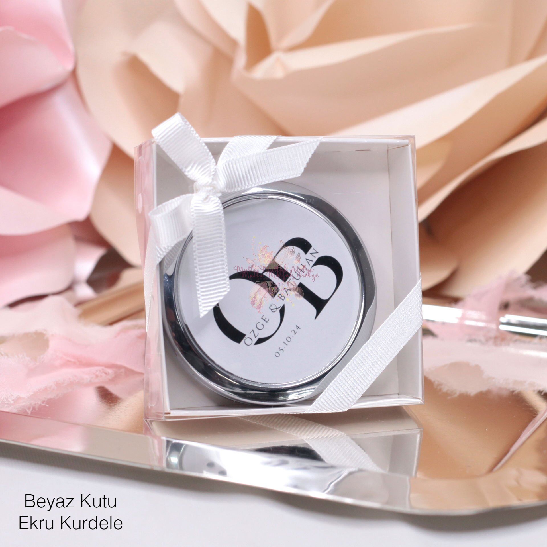 Hediyelik Kutulu Kapaklı Ayna