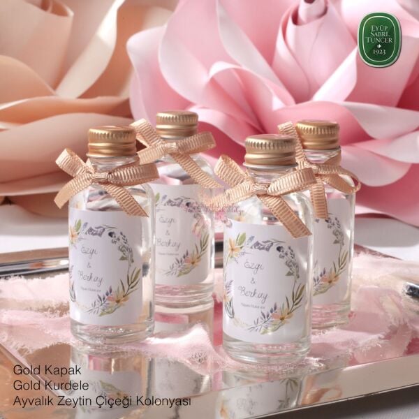 Kurdele Süslemeli Hediyelik Eyüp Sabri Tuncer Kolonya