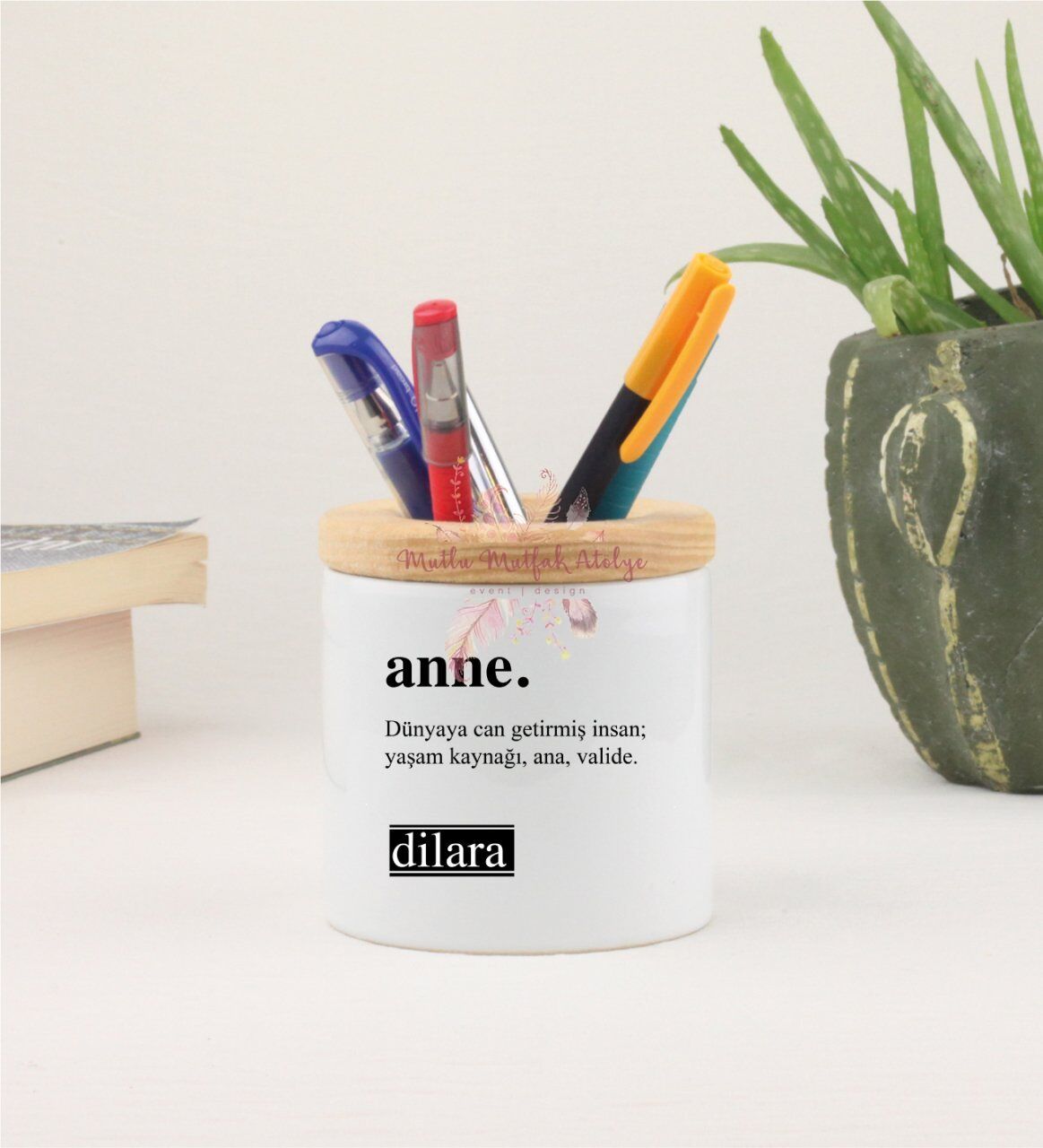 Kişiye Özel Anneler Günü Kalemlik