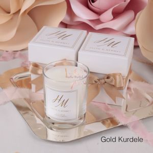 Hediyelik Büyük Boy Kare Kutulu Kokulu Mum