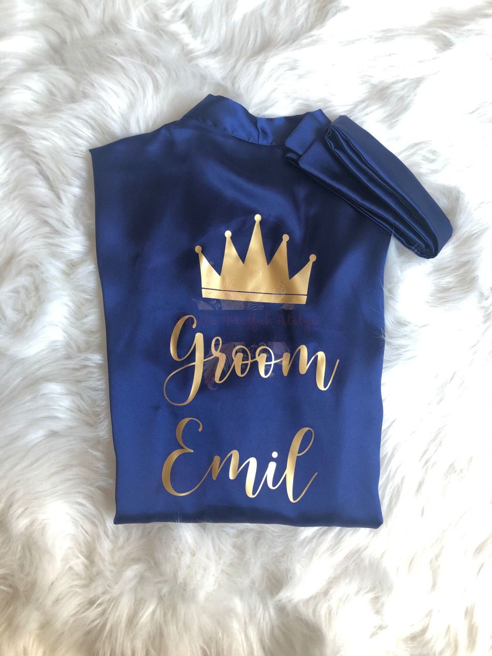 Lacivert Damat Sabahlığı