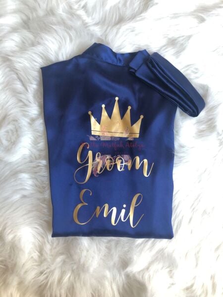 Lacivert Damat Sabahlığı