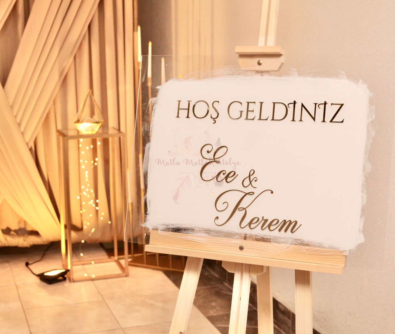 Şeffaf Karşılama Panosu
