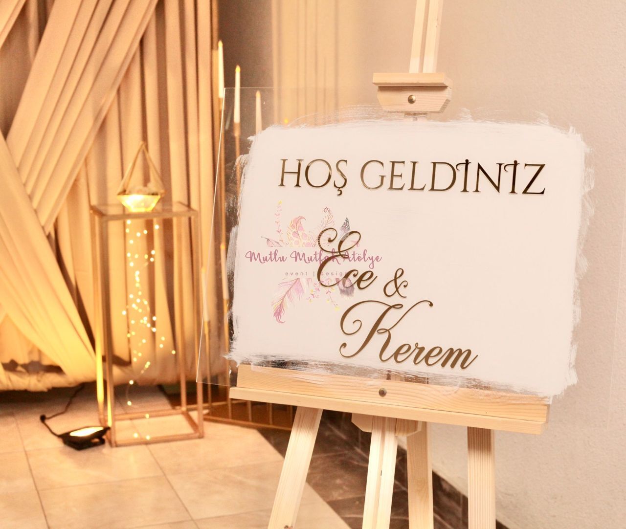 Şeffaf Karşılama Panosu