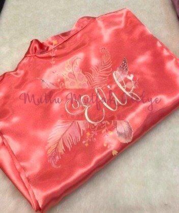 Mercan Nakışlı Nedime Sabahlığı