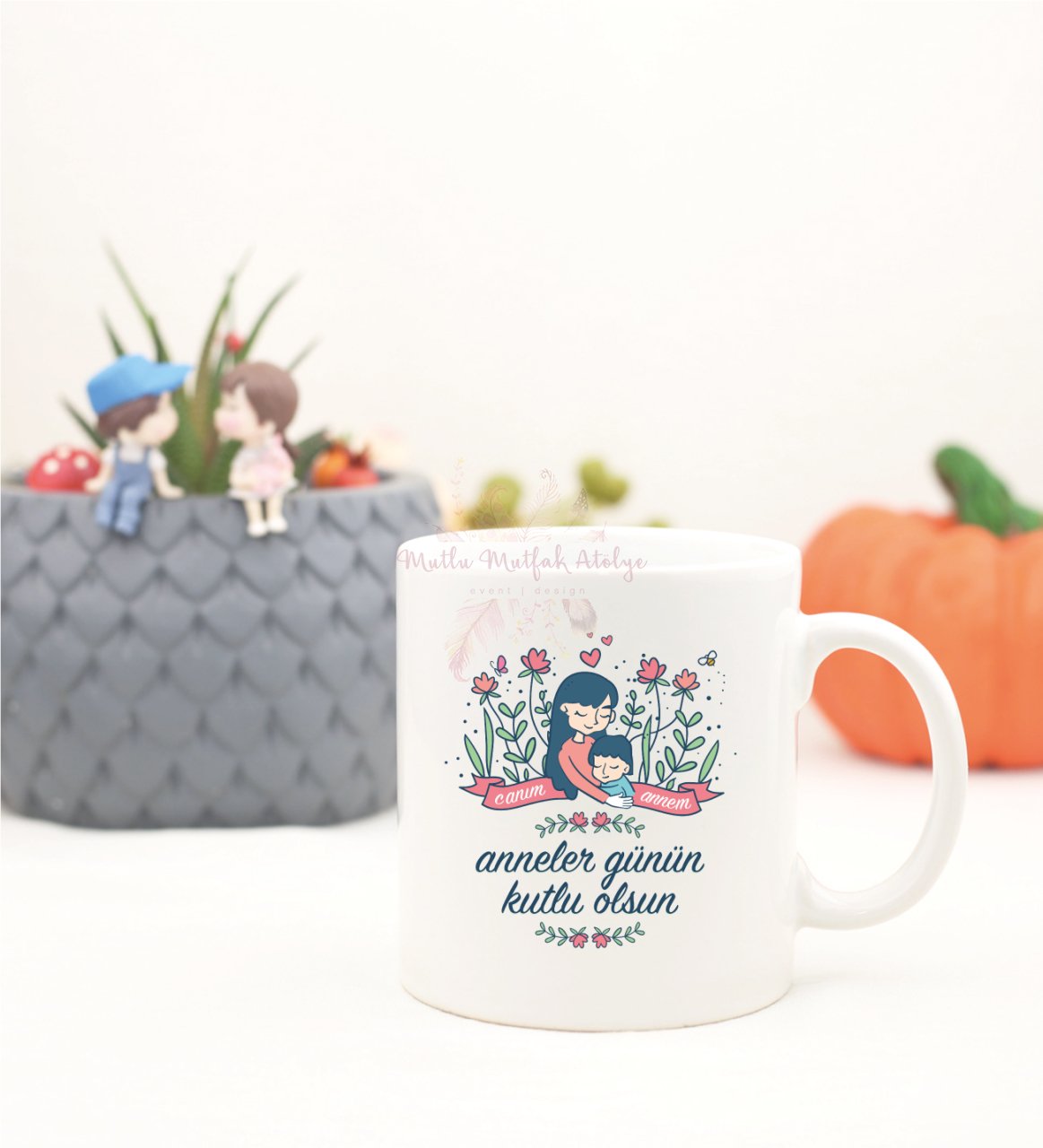 Anneler Günü Kupa Bardak