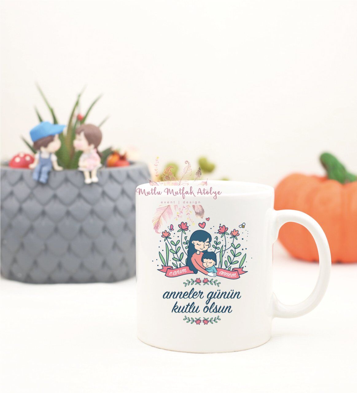 Anneler Günü Kupa Bardak