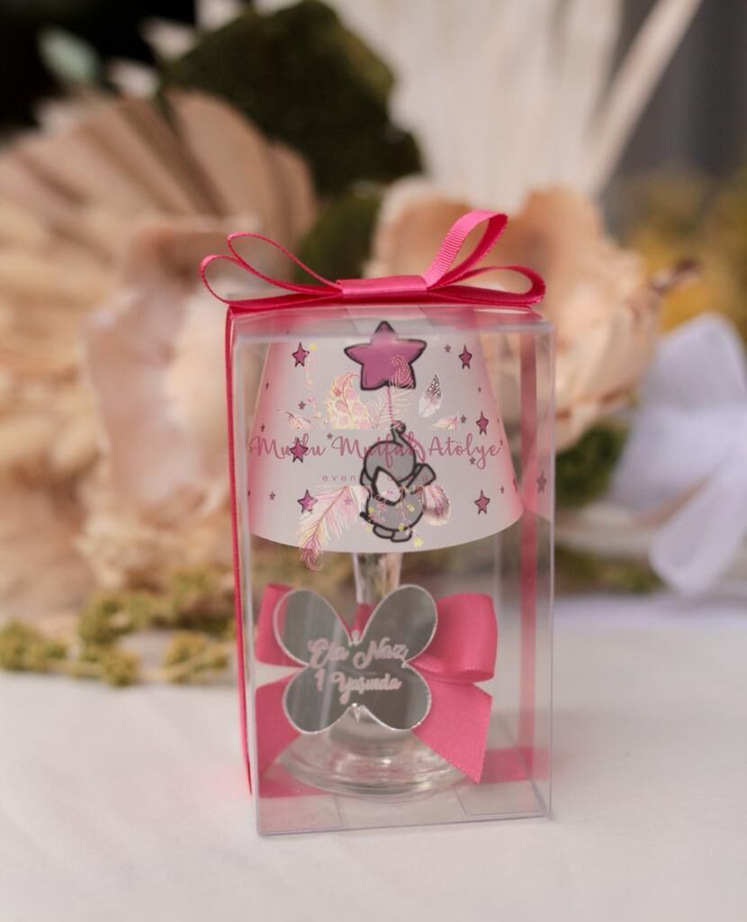 Hediyelik Abajur Mum