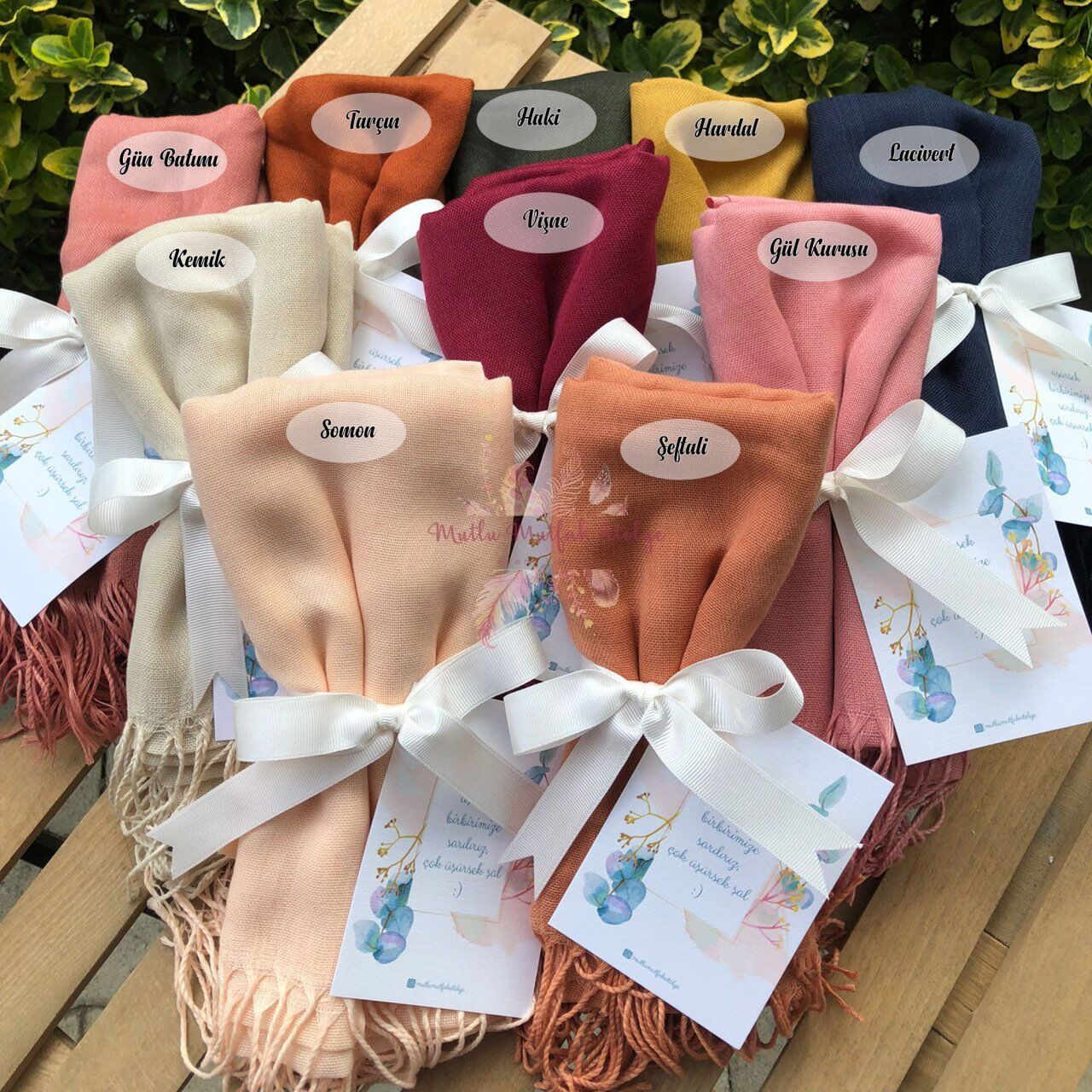 Hediyelik Kişiye Özel Şal