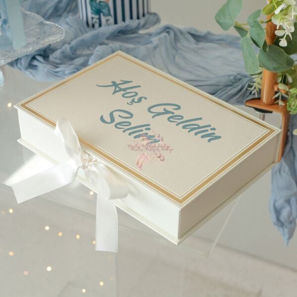 İsimli Kutulu Bebek Çikolatası (120 Ad. Çikolata)