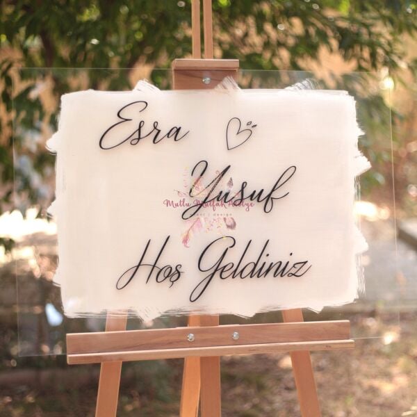 Şeffaf Karşılama Panosu